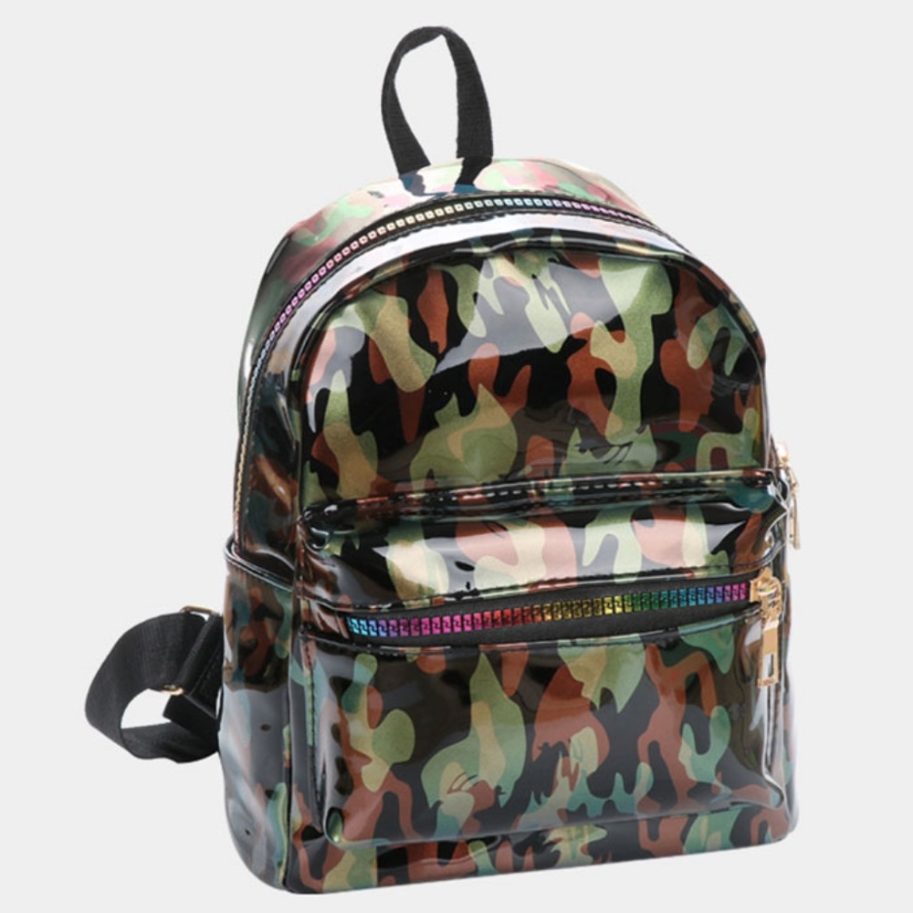 Camouflage Pattern Backpack Bag - image 1